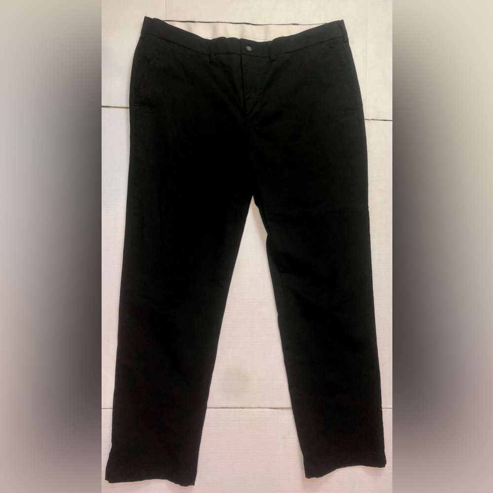 George button front 40 Waist 30 length dress pants Gently Used black
